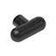 KNOB SMOOTH 0.312" PLASTIC