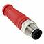CONN PLUG MALE 4POS GOLD SOLDER